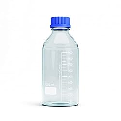 1000ml Storage Glass Bottles – 2pcs Round Media