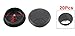uxcell Plastic PC Computer Desk Grommet Cable Hole Cover 50mm Diameter 20 Pcs Black