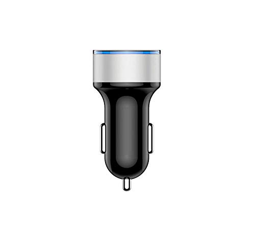 JDgoods 3.1A Dual USB Car Charger 2 Port LCD Display 12-24V Cigarette Socket Lighter
