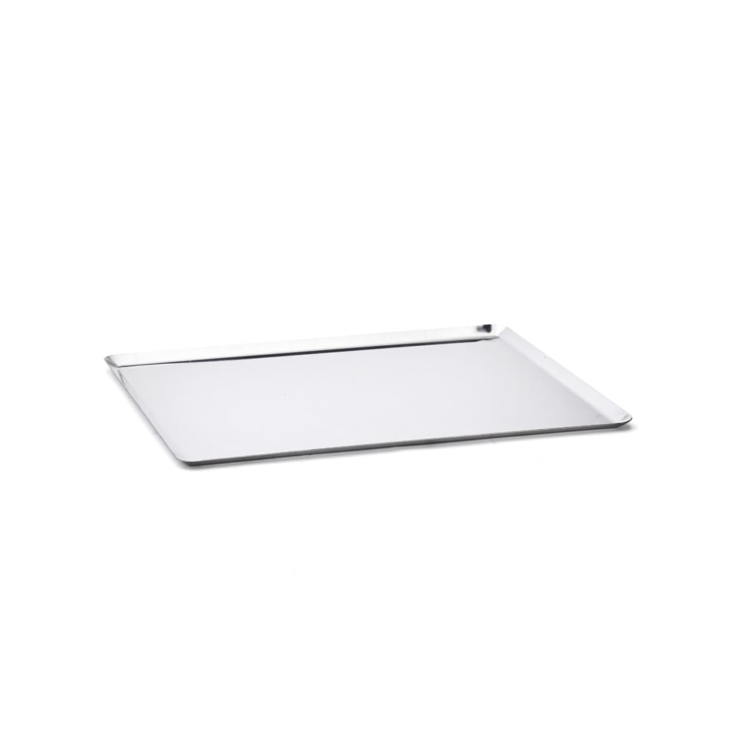De Buyer Stainless Steel Rectangular Tray, Silver