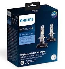 Philips X-tremeUltinon H7 LED Bulbs 6500K +200% PX26d 12985BWX2