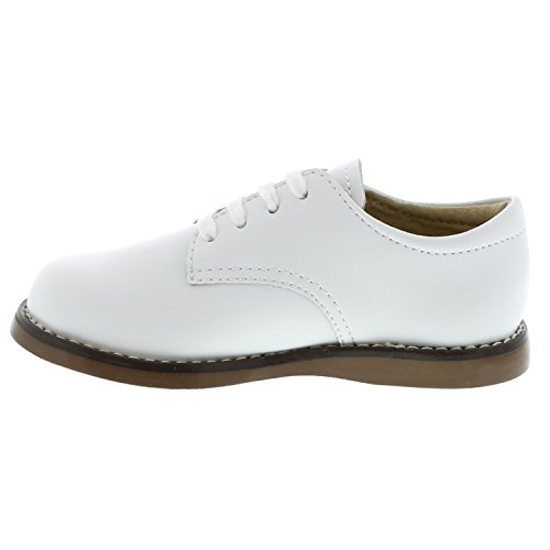 FootMates Baby Boy's Willy 3 (Infant/Toddler/Little Kid) White Oxford