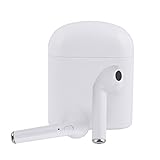KUPPET Bluetooth Headphones, Wireless Earbuds Stereo Earphone Cordless Sport Headsets for iPhone 8/7/7 Plus/6S/6S Plus and Samsung Galaxy S7/S8/S8 Plus - White