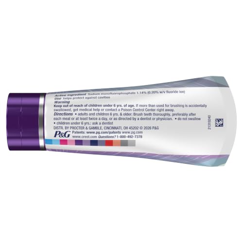 Crest Pasta Dental 3D Brilliance Deep Stain Remover Dazzling Mint - 21 Oz Blanco