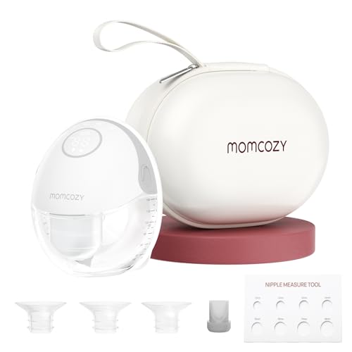 Momcozy Wearable Breast Pump M6 Quill Gray