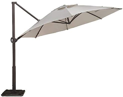 Abba Patio Replacement Of Roof Cover For 11 Feet Offset Cantilever Umbrella Beige Amazon Co Uk Kitchen Home