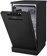 Hisense HS523E15BUK Slimline Free Standing Dishwasher Black 10 Place 30 Minute view 10