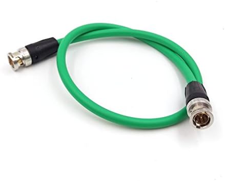 MCCAMSTORE 75ohms Monitor SDI IN/SDI OUT Video Cable BNC to BNC Cable for SmallHD - Green (15cm (6"))