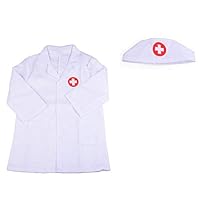 Lijuan Qin Children Cosplay Clothing Role Play Costume Doctor