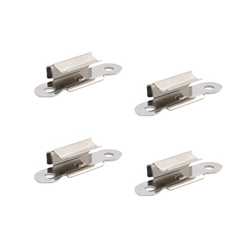 WINSINN Hot Bed Glass Platform Fixation Fix Clamp Clip - Stainless Steel - For UM2 Ultimaker 2 (Pack of 4Pcs) - Thumbnail 7