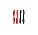 Traxxas QR-1 Propeller Blades Props Rotor Set Main Blades Black and Red - FAST FREE SHIPPING FROM Orlando, Florida USA!