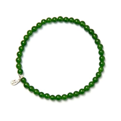 Tiny Rituals GREEN JADE ENERGY BRACELET