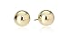 Amazon Collection 14k Yellow Gold Ball Stud Earrings