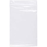 ZipLine Reusable Clear Zipper Bags. 4'' x 6''. 2mil Plastic. Sold Per 100 pcs. by Parts Express