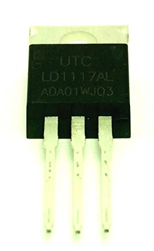 Unisonic LD1117 LD1117AL - Adjustable Voltage Regulator TO-220 (Pack of 10)