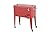 Sunjoy L-BC153PST 60 quart Wheeled Beverage Cooler in Red
