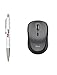 Trust 21432 Yvi 2.4G Wireless Portable Mouse with Storable USB Nano Reciever and 2 DPI Levels, Black