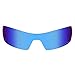 OOWLIT Replacement Sunglass Lenses for Oakley Oil Rig Blue Mirror Polarized