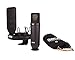 Rode NT1 Kit Condenser Microphone Cardioid with Scarlett Solo Interface (3rd) Gen, Headphones and XLR Cable