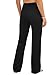 Athletic Works Women's Bootcut Fit Dri-More Core Cotton Blend Yoga Pants, Black, XL