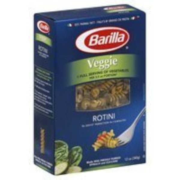 Veggie rotini pasta, enriched pasta with veggies (076808002409)