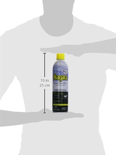 LIQUID STARCH IRON SPRAY (20 OZ, 12-PACK) – NIAGARA STARCH SPRAY IRON AID: NON-FLAKY/CLOGGING | DURAFRESH SCENT – ORIGINAL HOLD IRON OUT SPRAY – IRON SPRAY PACK FOR CLOTHES & FABRICS