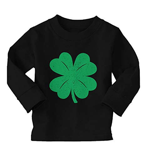 Distressed Four Leaf Clover - Shamrock Infant/Toddler Cotton Jersey T-Shirt