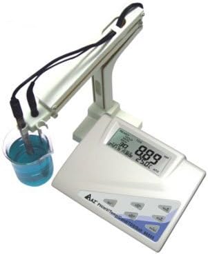 110V Digital LCD Conductivity Salinity TDS Benchtop Meter PH Tester 86505 (Item#210063)