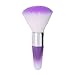 Binmer(TM) Nail Brushes Remove Dust Powder for Acrylic Nails Nail And Nail Art Dust Clean (Purple)