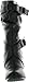 Link Little Girl's Pauline-38 Kitten Heel Boots With Decorative Buckles