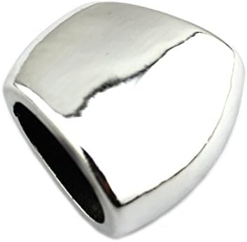 PendantScarf Plastic Chunky Jewelry Scarf Jewellery Slides Tube (Pack of 12)