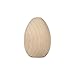 2 inch Wooden Eggs - 25 Pack, Flat Bottom. Easter Egg Hunt & Decorations, Ready to Craft Unfinished Fake Wood Eggs by Craftparts Direct