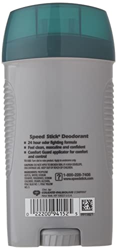 SPEED STICK SPEED STICK REGULAR DEODORANT 24HR FRESHNESS, 3 OZ