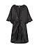 Victoria's Secret Very Sexy Satin Slip Wrap Kimono Robe Black One Size
