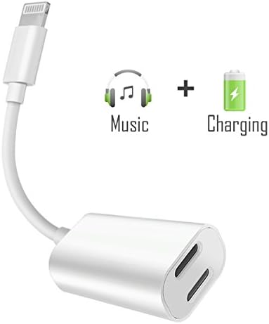 originAIM Dual Lightning Adaptor With Audio &amp; Charge Port, Supporting For iPhone 7/7 Plus, Data Sync
