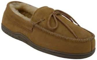 shearling lined moccasins