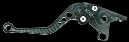 04-07 Honda CBR1000RR Pazzo Racing Levers Shorty Length, Black Levers / Black Adjusters