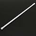 Curtain Rod - TOOGOO(R)Spring Loaded Extendable Telescopic Net Voile Tension Curtain Rail Pole Rod Rods White 40-75cm