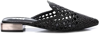 - Mocassini con Tacco Donna Nero - Scarpe comode e Versatili - Moda Casual - Modello 14379502 (Misurare 37)