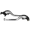 CNC motorfiets Rem Koppeling hevels Aluminium instelbare rem koppelingshendel Fit for Royal Enfield Himalayan 400 (Color…