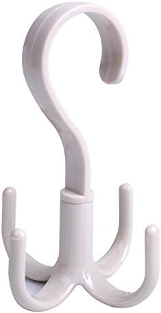 Cinlv 3pcs Hanging Purse Rack Handbag Closet Organizer Storage for Purses, Handbags, Satchels, Backpacks, Scarves