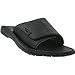 OLUKAI Ohana Leather Mens Slides Black/Black - 10