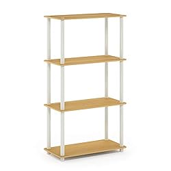 Furinno Turn-N-Tube 4-Tier Multipurpose Shelf