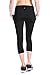 Yogipace (S-2XL) Women's UV Protection Running Capris Compression Tights with Pockets Workout Cycling Tights without Chamois