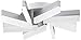 Spirelli Modern Ceiling Light Flush Mount Fixture LED Silver Aluminum 19