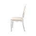 ACME 01689 Flora Chair, White Finish