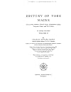 History of York, Maine, Successively Known as Bristol, Agamenticus, Gorgeana, and York, Volume 2