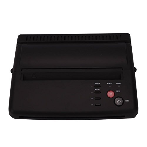 MallMall Professional Tattoo Transfer Flash Stencil Copier Printer Machine Black