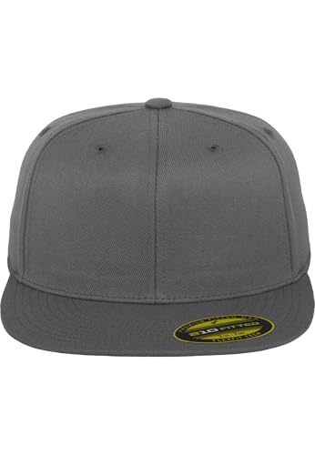 Erwachsene Mütze Premium 210 Fitted, grau (Darkgrey), S/M