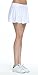 Women's Gym Dri-fit Athleta Skorts With Underwear Covered (White, Small)